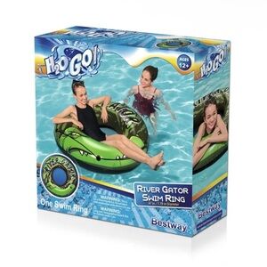 Bestway Green River Gator Swim Ring